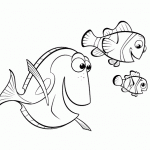 Dibujos para colorear nemo